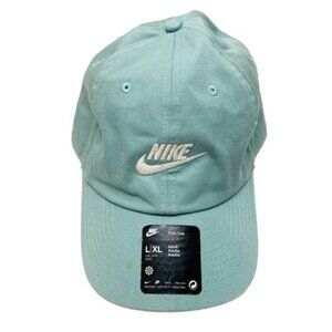 Nike Club Cap Adult L/XL Unstructured Mint Green Mineral Wash Golf Hat NWT 2023